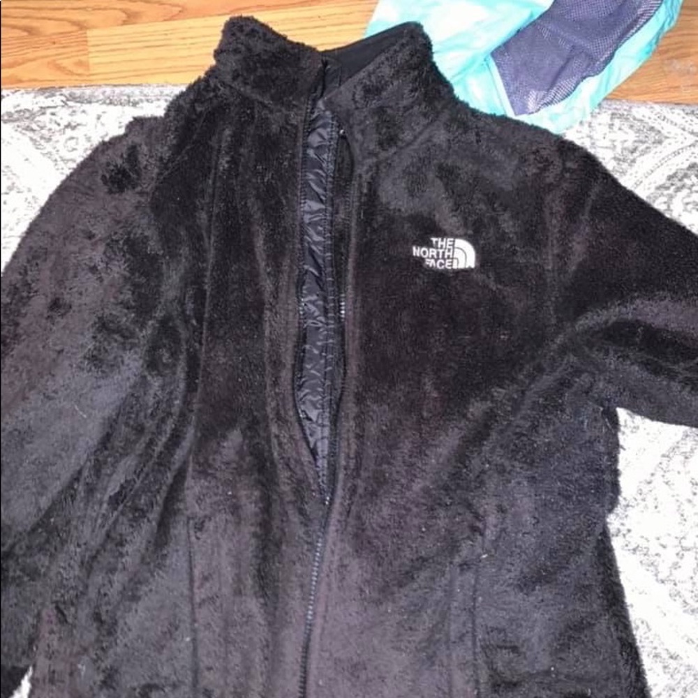 Black Northface Zip Up